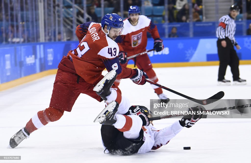 TOPSHOT-IHOCKEY-OLY-2018-PYEONGCHANG-CZE-CAN