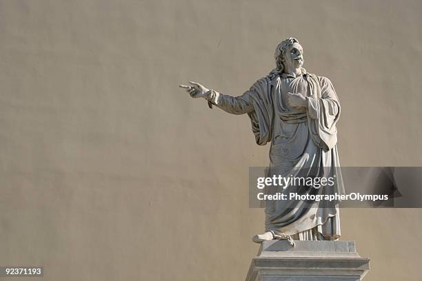 rigas fereos statue in athens greece - volut bildbanksfoton och bilder
