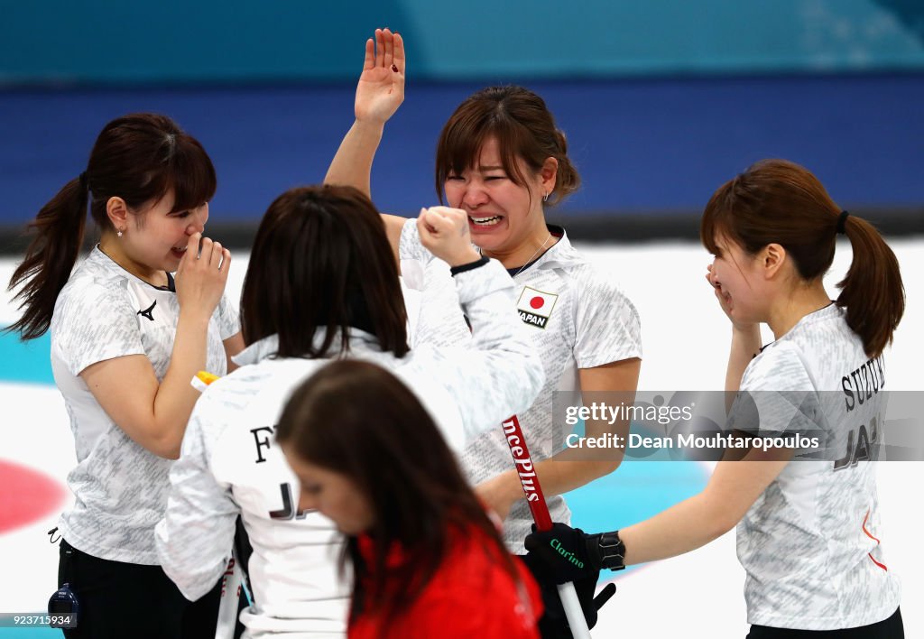 Curling - Winter Olympics Day 15