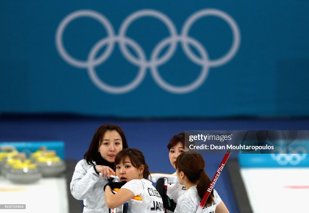 Curling - Winter Olympics Day 15