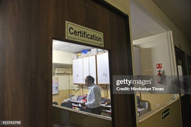 Gitanjali Jewellers factory at Marol, on February 23, 2018 in Mumbai, India. More than 500 workers at Gili India factories in Marol Co-Operative...