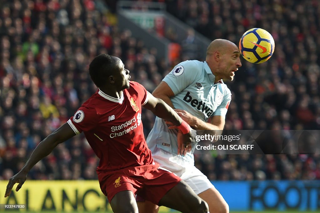 FBL-ENG-PR-LIVERPOOL-WEST HAM