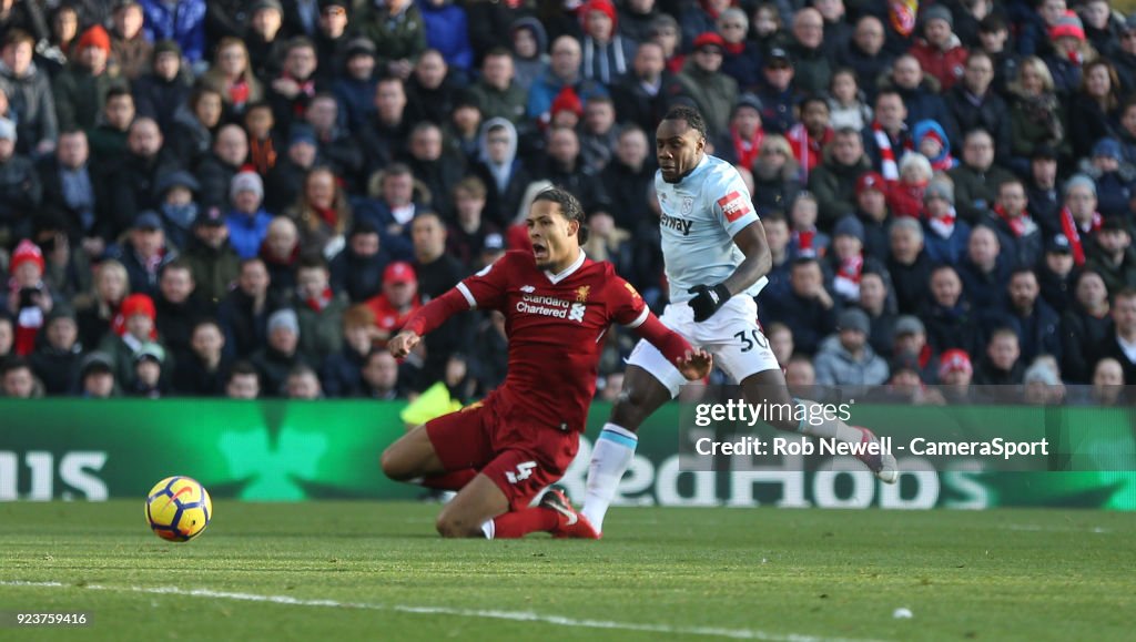 Liverpool v West Ham United - Premier League