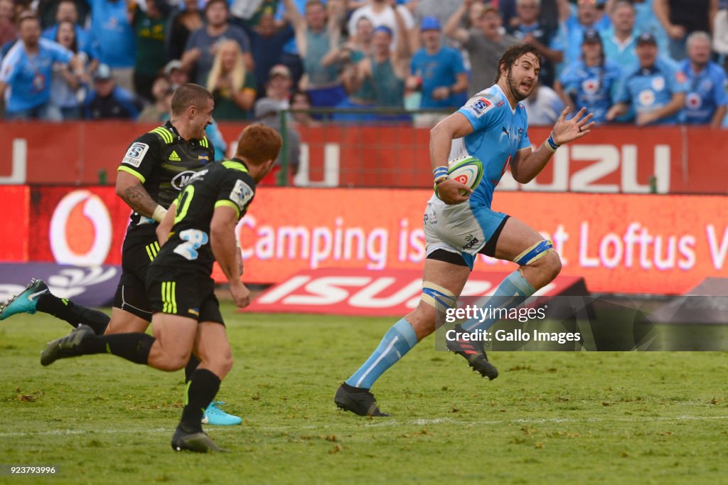 Super Rugby Rd 2 - Bulls v Hurricanes