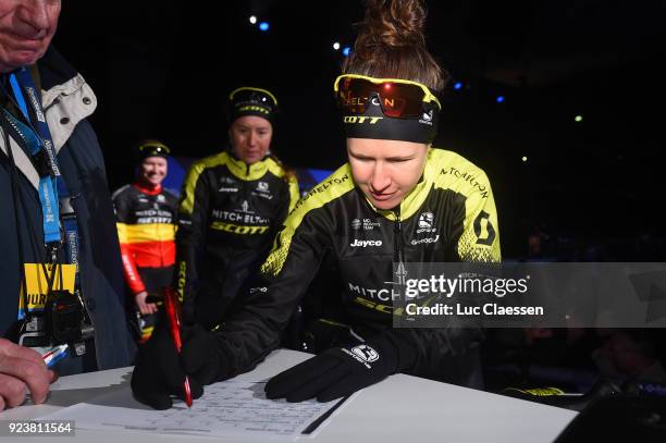 13th Omloop Het Nieuwsblad 2018 / Women Amanda Spratt of Australia / Gent - Ninove / Women / Flanders Classics /