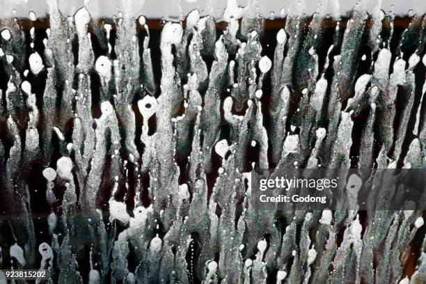 Close-Up Of Car Being Washed. France.