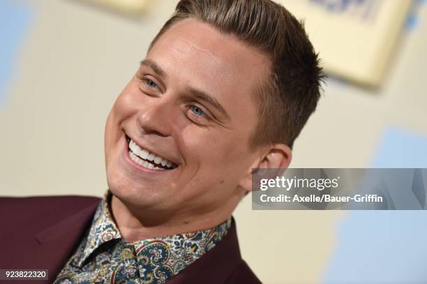 Actor Billy Magnussen arrives at the Los Angeles premiere of 'Game Night' at TCL Chinese Theatre on February 21, 2018 in Hollywood, California.