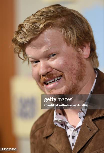 Actor Jesse Plemons arrives at the Los Angeles premiere of 'Game Night' at TCL Chinese Theatre on February 21, 2018 in Hollywood, California.