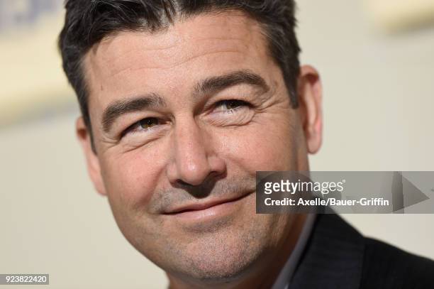 Actor Kyle Chandler arrives at the Los Angeles premiere of 'Game Night' at TCL Chinese Theatre on February 21, 2018 in Hollywood, California.