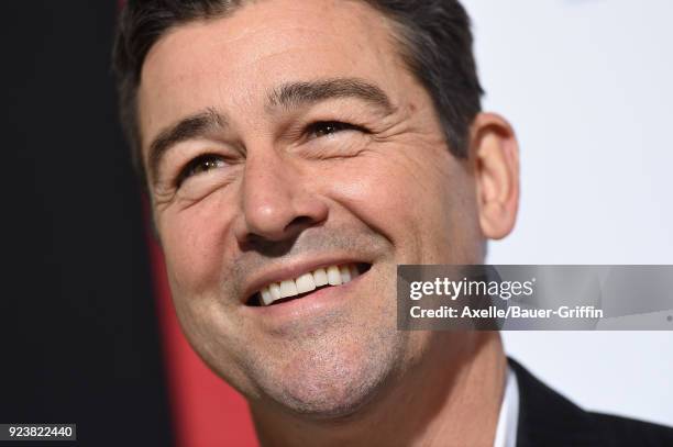 Actor Kyle Chandler arrives at the Los Angeles premiere of 'Game Night' at TCL Chinese Theatre on February 21, 2018 in Hollywood, California.