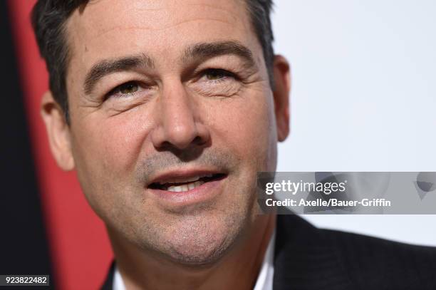 Actor Kyle Chandler arrives at the Los Angeles premiere of 'Game Night' at TCL Chinese Theatre on February 21, 2018 in Hollywood, California.