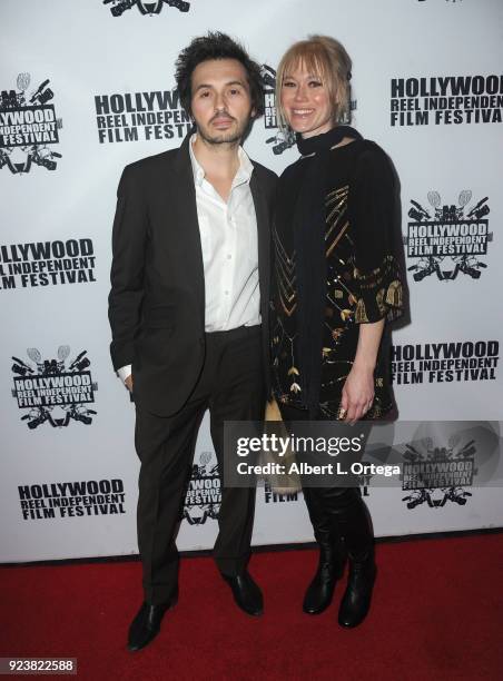 Harley Di Nardo and Kirsten Di Nardo attend the 17th Annual Hollywood Reel Independent Film Festival Award Ceremony Red Carpet Event held at Regal...