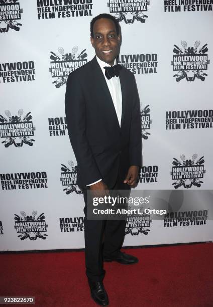 Richard Bird attends the 17th Annual Hollywood Reel Independent Film Festival Award Ceremony Red Carpet Event held at Regal Cinemas L.A. LIVE Stadium...