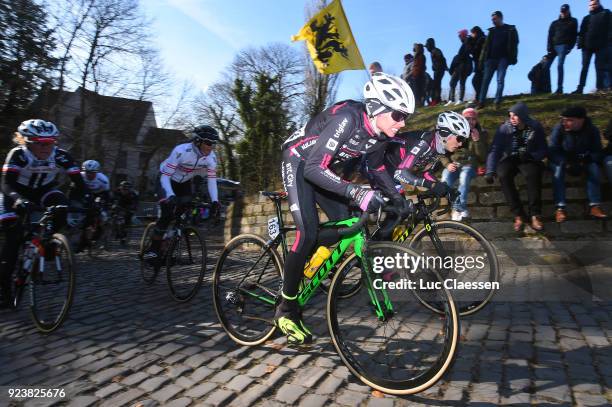 13th Omloop Het Nieuwsblad 2018 / Women Urska Pintar of Slovenia / Muur of Geraardsbergen /Kapelmuur / Gent - Ninove / Women / Flanders Classics /