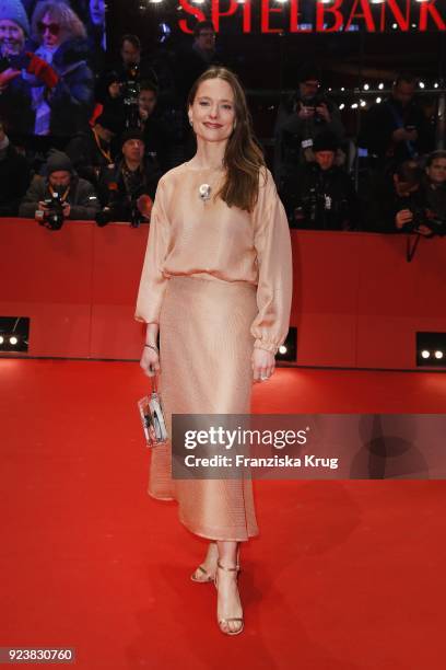 Anne Ratte-Polle attends the closing ceremony during the 68th Berlinale International Film Festival Berlin at Berlinale Palast on February 24, 2018...