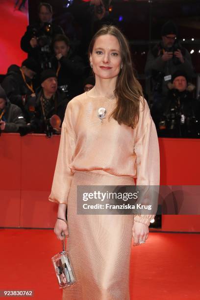 Anne Ratte-Polle attends the closing ceremony during the 68th Berlinale International Film Festival Berlin at Berlinale Palast on February 24, 2018...