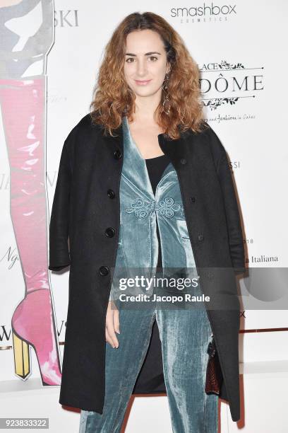 Alexia Niedzielski attends the ADR Party during Milan Fashion Week Fall/Winter 2018/19 on February 24, 2018 in Milan, Italy.