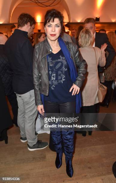 Anja Kruse during the 40th anniversary celebration of the ZDF TV series SOKO Munich at Seehaus on February 24, 2018 in Munich, Germany.