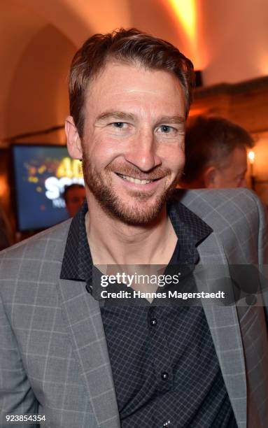 Heiko Ruprecht during the 40th anniversary celebration of the ZDF TV series SOKO Munich at Seehaus on February 24, 2018 in Munich, Germany.