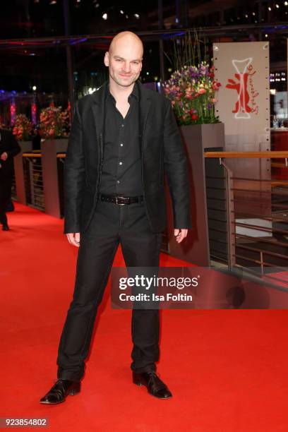 Director Thomas Stuber attends the closing ceremony during the 68th Berlinale International Film Festival Berlin at Berlinale Palast on February 24,...