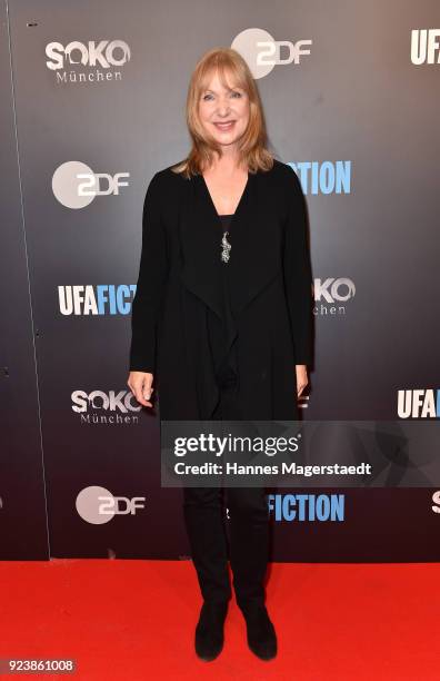 Sabine Kaack during the 40th anniversary celebration of the ZDF TV series SOKO Munich at Seehaus on February 24, 2018 in Munich, Germany.