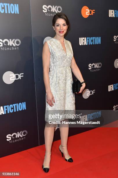 Actress Bianca Hein during the 40th anniversary celebration of the ZDF TV series SOKO Munich at Seehaus on February 24, 2018 in Munich, Germany.