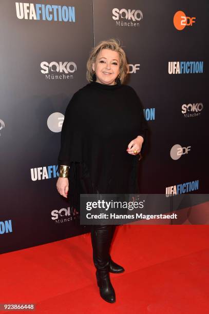 Andrea Wildner during the 40th anniversary celebration of the ZDF TV series SOKO Munich at Seehaus on February 24, 2018 in Munich, Germany.