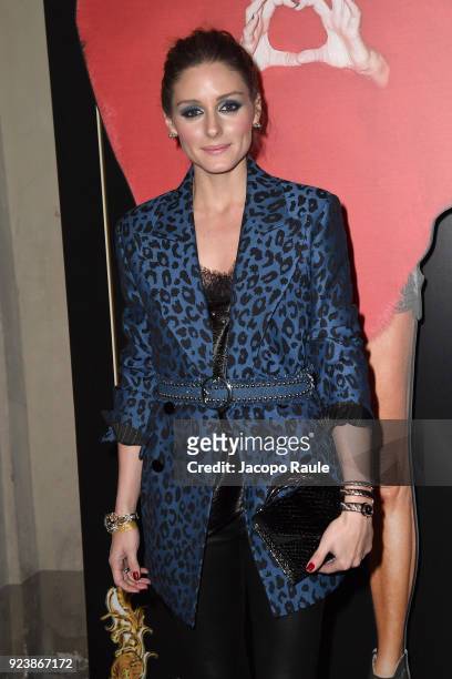 Olivia Palermo attends the ADR Party during Milan Fashion Week Fall/Winter 2018/19 on February 24, 2018 in Milan, Italy.