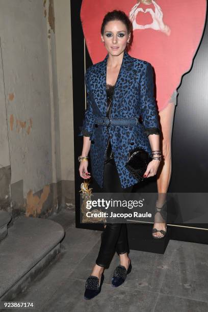 Olivia Palermo attends the ADR Party during Milan Fashion Week Fall/Winter 2018/19 on February 24, 2018 in Milan, Italy.