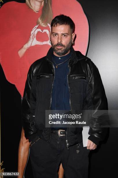 Fausto Puglisi attends the ADR Party during Milan Fashion Week Fall/Winter 2018/19 on February 24, 2018 in Milan, Italy.