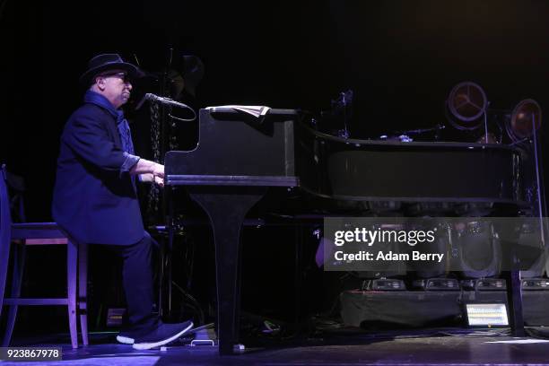 David Paich of Toto performs during a concert at Columbiahalle on February 24, 2018 in Berlin, Germany.