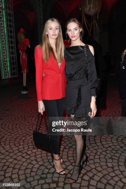 Guests attend the ADR Party during Milan Fashion Week Fall/Winter 2018/19 on February 24, 2018 in Milan, Italy.