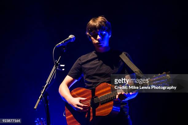 Jake Bugg performs at Colston Hall on February 24, 2018 in Bristol, England.