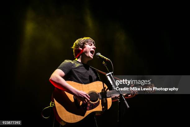 Jake Bugg performs at Colston Hall on February 24, 2018 in Bristol, England.