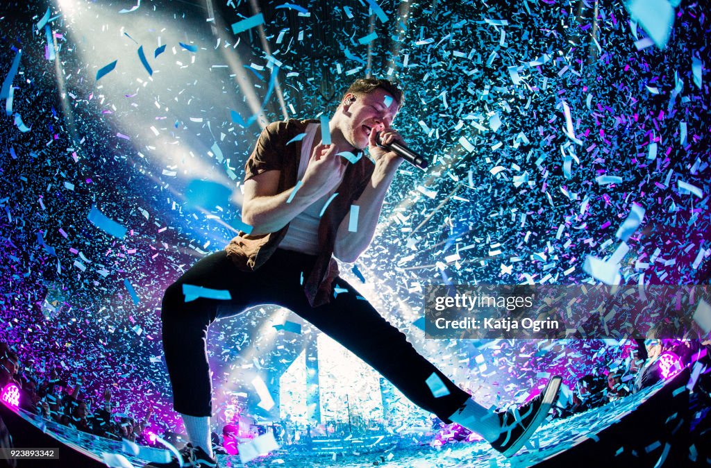 Imagine Dragons Performs At Genting Arena