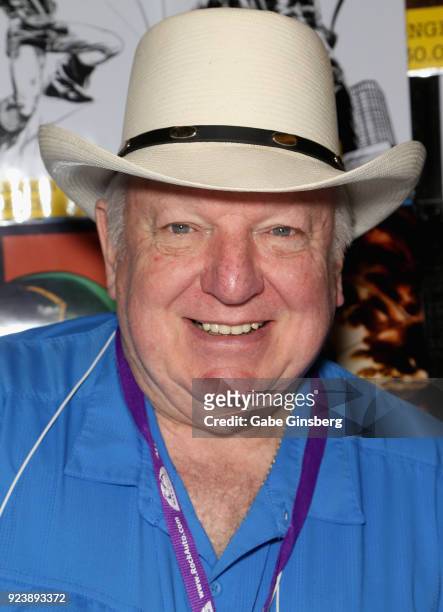 Comic book writer and artist Mike Grell attends Vegas Toy Con at the Circus Circus Las Vegas on February 24, 2018 in Las Vegas, Nevada.