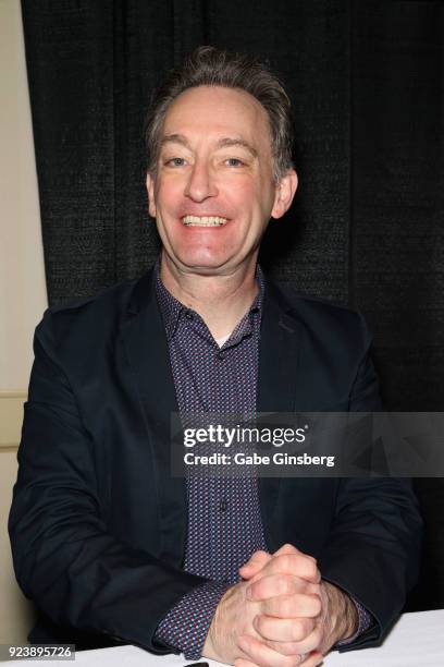 Voice actor Tom Kenny attends Vegas Toy Con at the Circus Circus Las Vegas on February 24, 2018 in Las Vegas, Nevada.