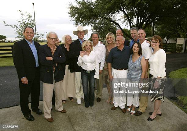 Bobby Gerber, Ken Kercheval, Ron Sanders, Maj Hagman, Larry Hagman, Charlene Tilton, Jeff Baker, Linda Gray, David Jacobs, Scott Heiss, Patrick Duff,...