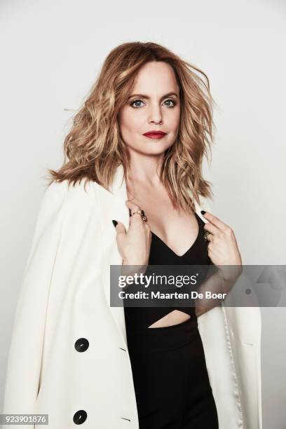 Mena Suvari of Paramount Network's 'American Woman' poses for a portrait during the 2018 Winter TCA Tour at Langham Hotel on January 15, 2018 in...