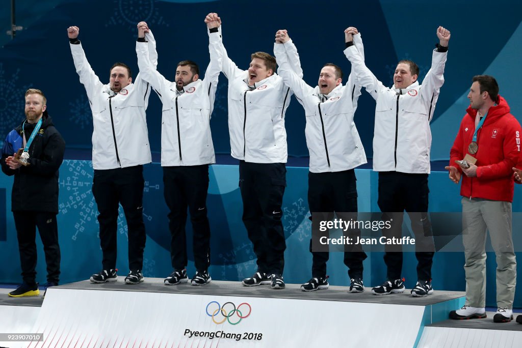 Curling - Winter Olympics Day 15