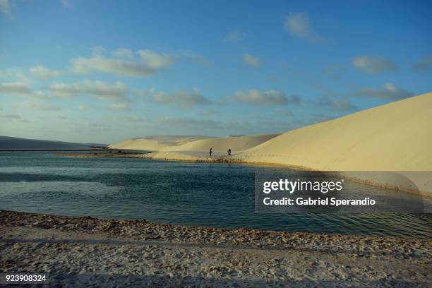 lençois maranhenses national park. - barreirinhas stock-fotos und bilder