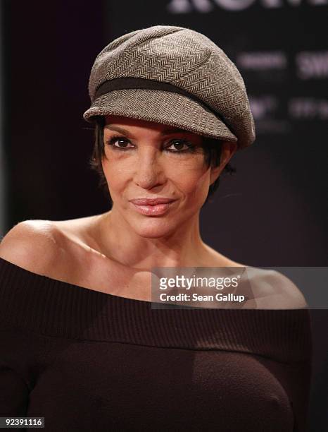 Actress Anouschka Renzi attends the premiere of "Romy" at the Delphi cinema on October 27, 2009 in Berlin, Germany.