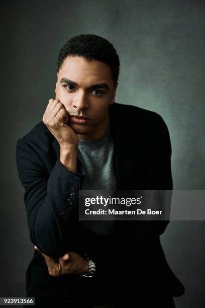 Regé-Jean Page of ABC's 'For the People' poses for a portrait during the 2018 Winter TCA Tour at Langham Hotel on January 8, 2018 in Pasadena,...