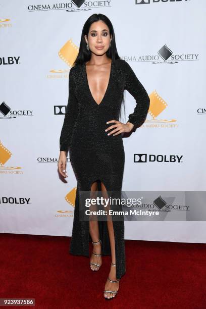 Lexi Noel attends the 54th annual Cinema Audio Society Awards at Omni Los Angeles Hotel on February 24, 2018 in Los Angeles, California.