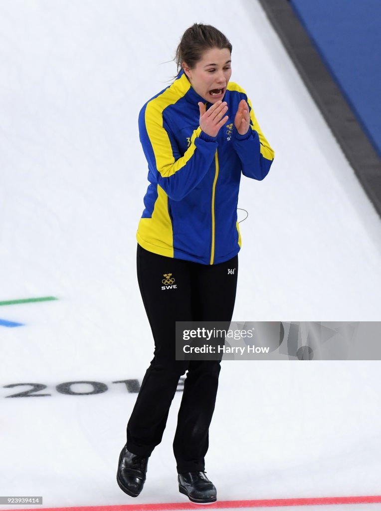 Curling - Winter Olympics Day 16