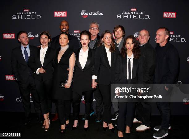 Iain De Caestecker, Natalia Cordova-Buckley, Henry Simmons, Ming-Na Wen, Elizabeth Henstridge, Jeffrey Bell, Chloe Bennet, Jed Whedon, Maurissa...