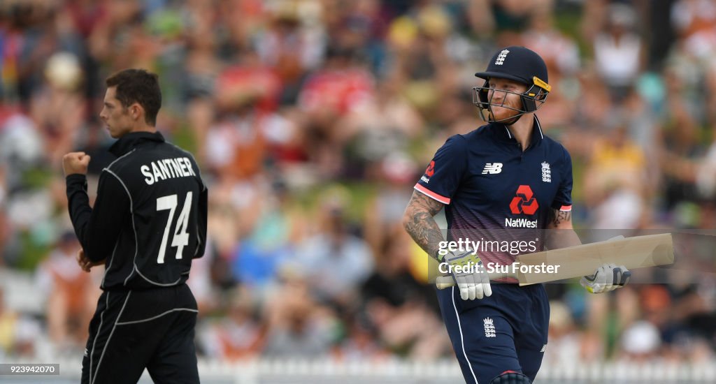 New Zealand v England 1st ODI