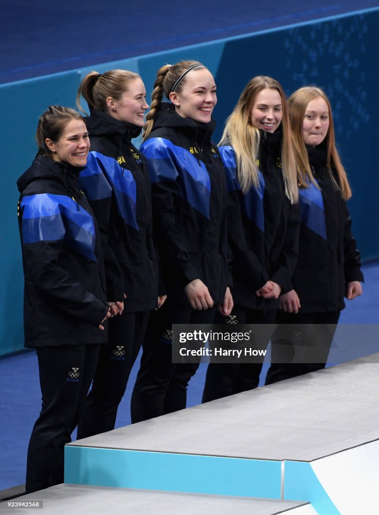 Curling - Winter Olympics Day 16