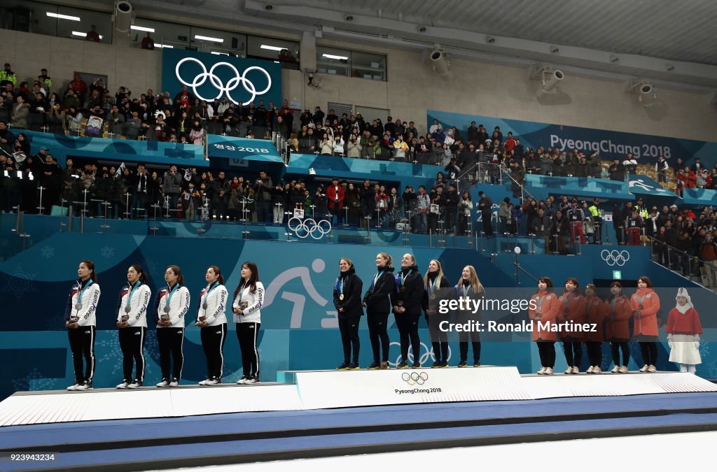 Curling - Winter Olympics Day 16