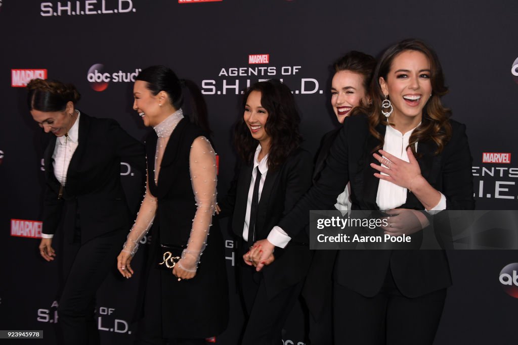 Marvels Agents of SHIELD 100th Episode Party